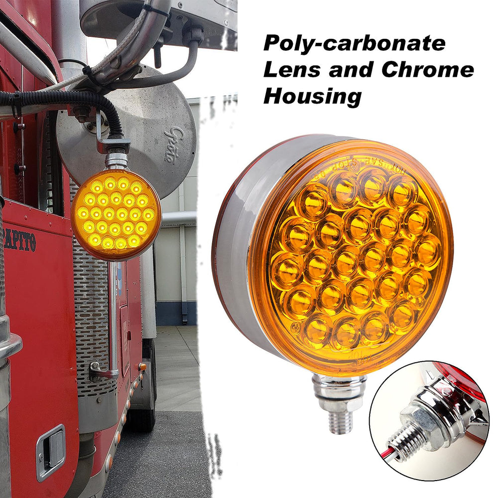 Partswcgg one-year warranty on the LED trailer lights.