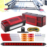 Partswcgg submersible trailer light kit main unit showing integrated lighting options for reliable towing