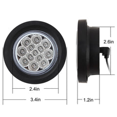 Partswcgg grommet mount and 2-prong pigtail simplify wiring