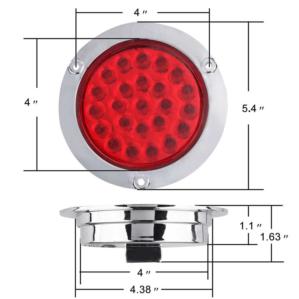 Partswcgg waterproof IP65 trailer light ensures reliable use on various vehicles