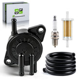 Partszen 16700-Z6L-003 fuel pump side view; reliable fuel delivery for Honda GX engines.