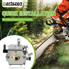 Partszen air filter reduces intake contaminants for better breathing.
