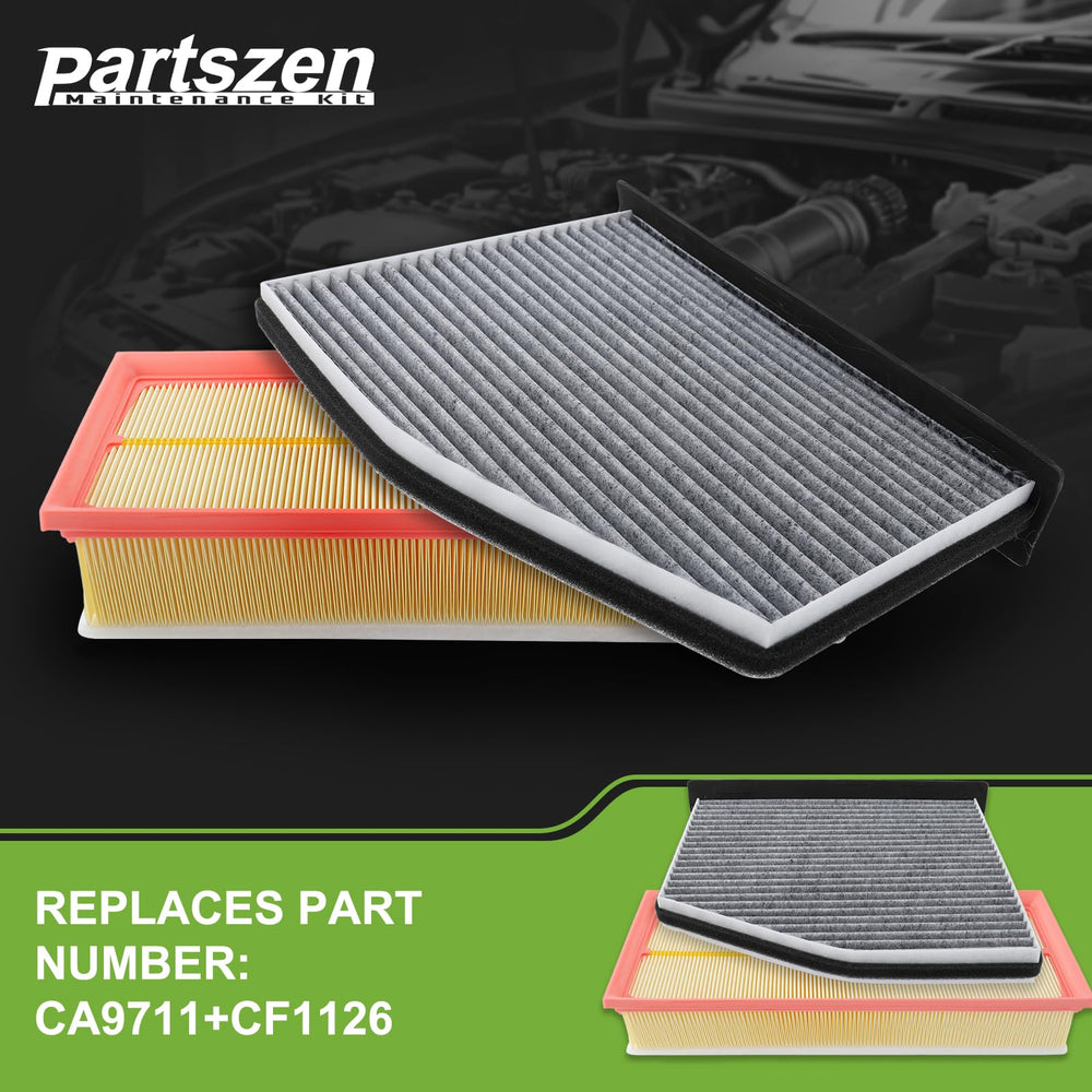 Partszen CA9711 cabin air filter kit ready to improve interior air quality
