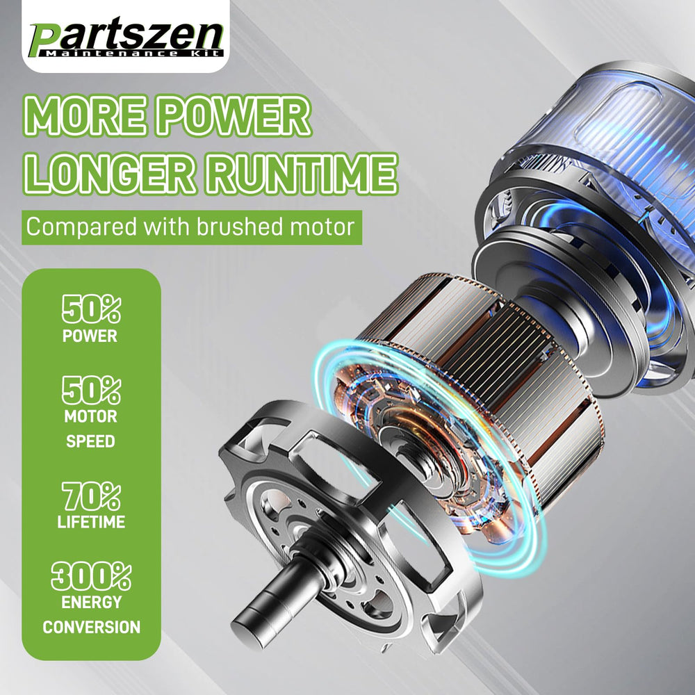 Partszen carburetor includes fuel shut-off valve for safe storage