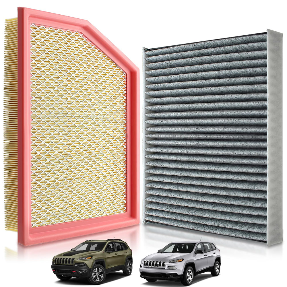 partszen engine air filter close-up highlighting four-layer filtration for cleaner intake air