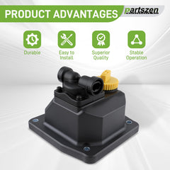Partszen fuel filter included for smoother generator fuel flow