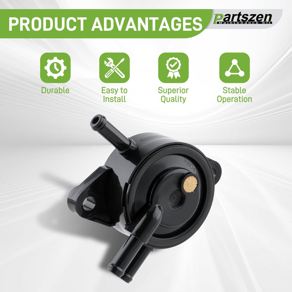 Partszen fuel pump for Kawasaki FH430V ensures reliable performance.