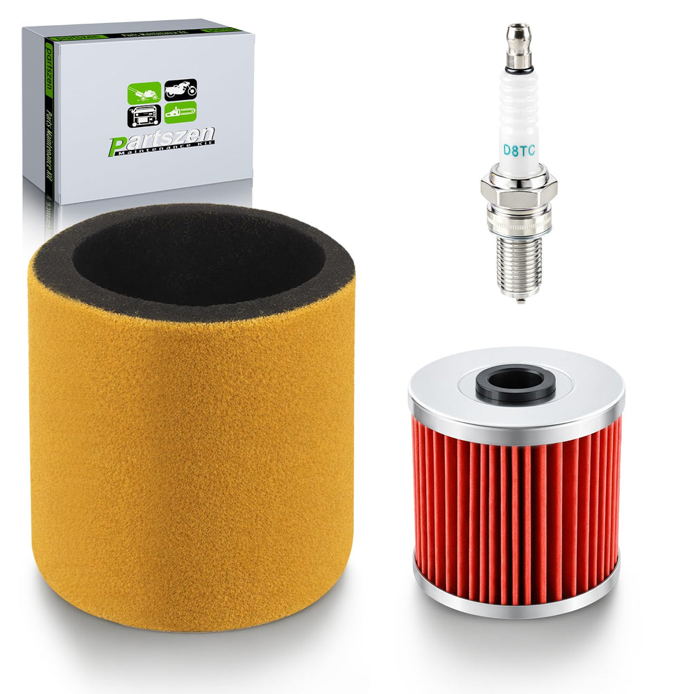 Partszen kit for Kawasaki Bayou and Prairie overview showing three components