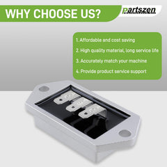 Partszen regulator-rectifier kit-included image confirms single-device packaging