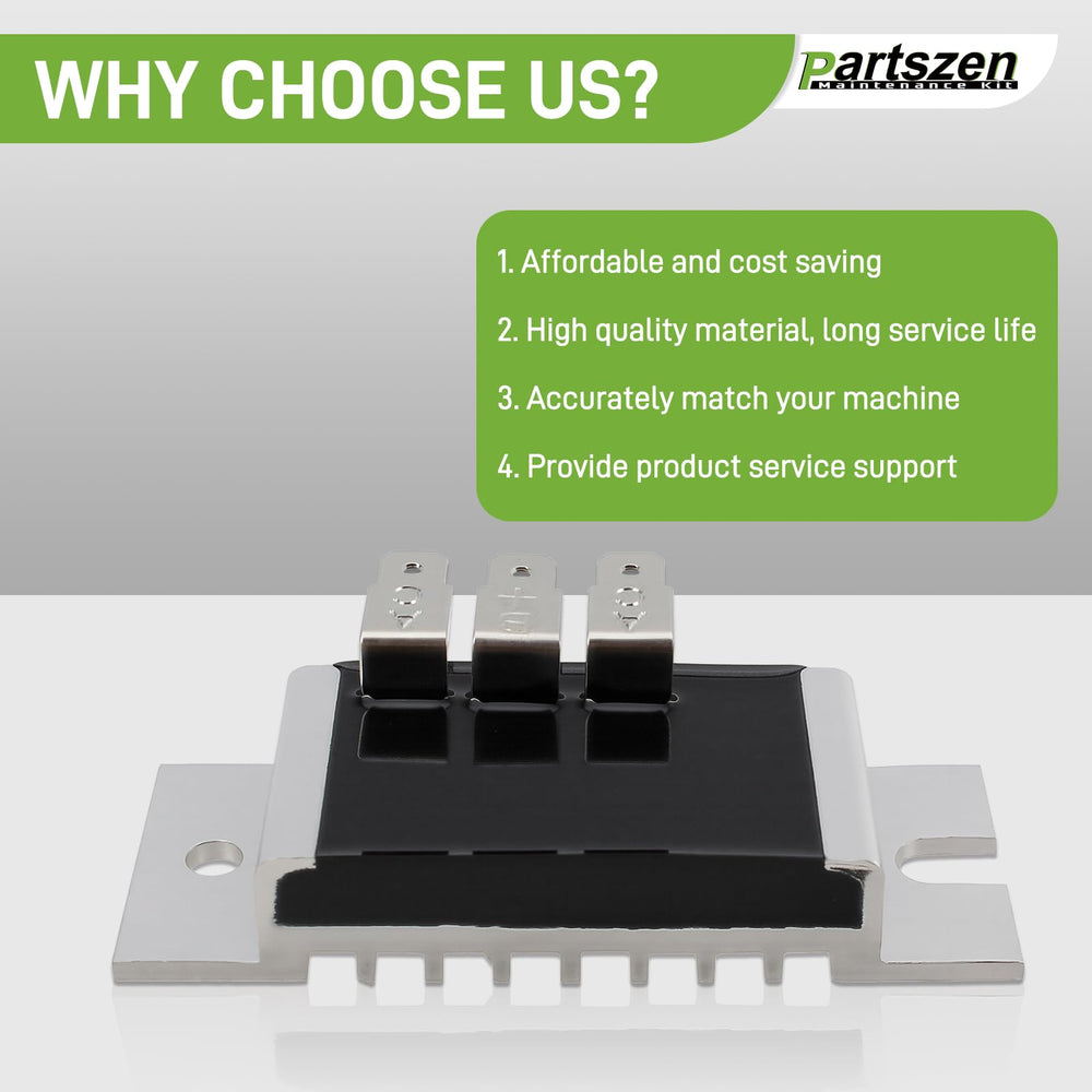 Partszen voltage regulator for Kawasaki FX1000V promotes consistent engine performance