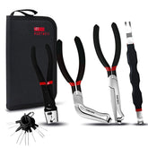PARTWELL electrical disconnect pliers straight tip for safe coil and sensor removal