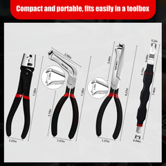 PARTWELL compact toolkit with oxford bag for on-the-go repairs