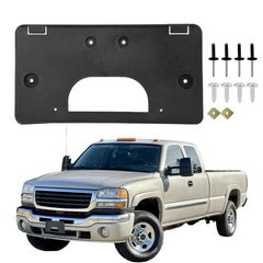 PATSWHSE front license plate bracket for GMC Sierra ensures a secure, custom-fit mount.