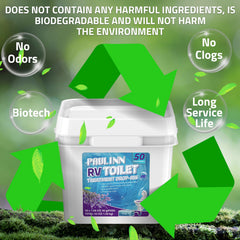 PAULINN sealed-lid pod container prevents spills