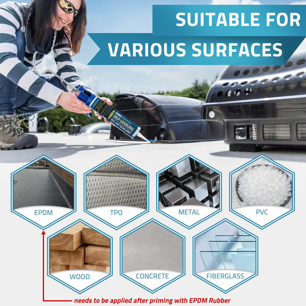PAULINN quick-curing sealant sets in minutes for faster repairs