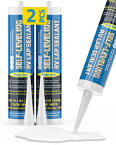 PAULINN self-leveling RV roof sealant bottle ready for quick repairs