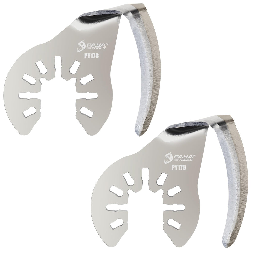 PAYA TOOLS multi-tool blade for windshield removal with precise adhesive scraping.