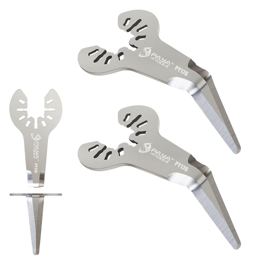 PAYA TOOLS Pneumatic Windshield Knife highlights durable stainless steel construction for auto glass work.
