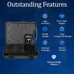 PBMT rubber-coated platform close-up highlights slip-resistant surface.