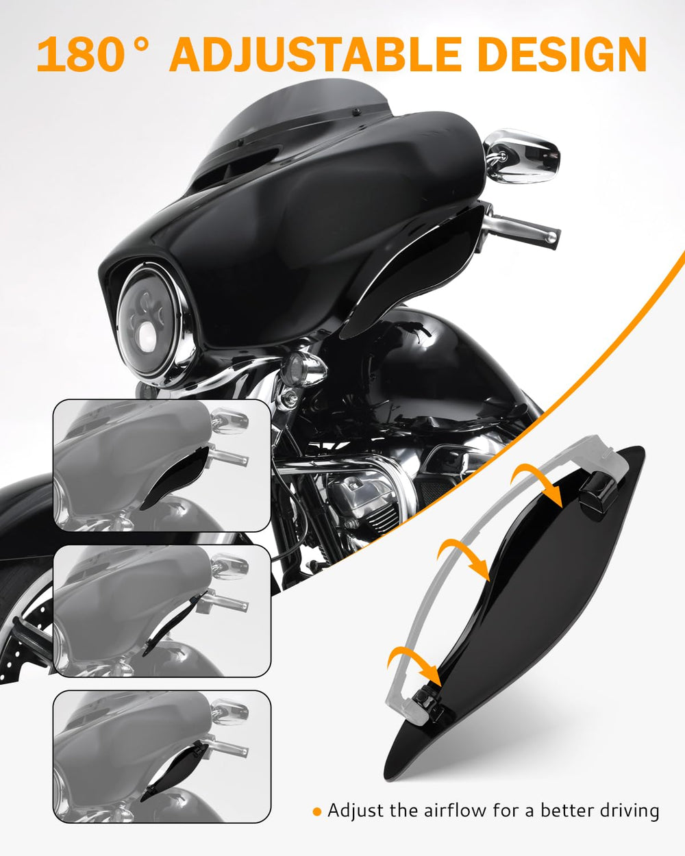PBYMT ABS plastic deflectors showcase durable construction for long-term use