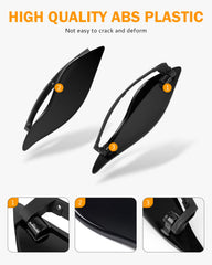 PBYMT adjustable pivot side wings demonstrate the airflow control feature
