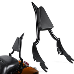 PBYMT 26-inch detachable sissy bar backrest for passenger comfort on long rides.