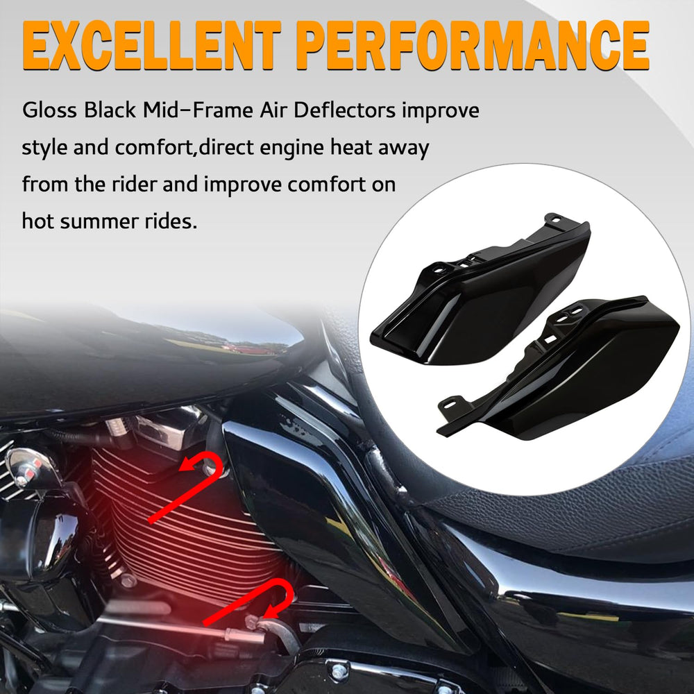PBYMT Harley Touring mid-frame installation setup