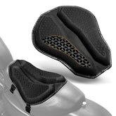 PBYMT motorcycle seat cushion foldable design enables easy storage and transport.