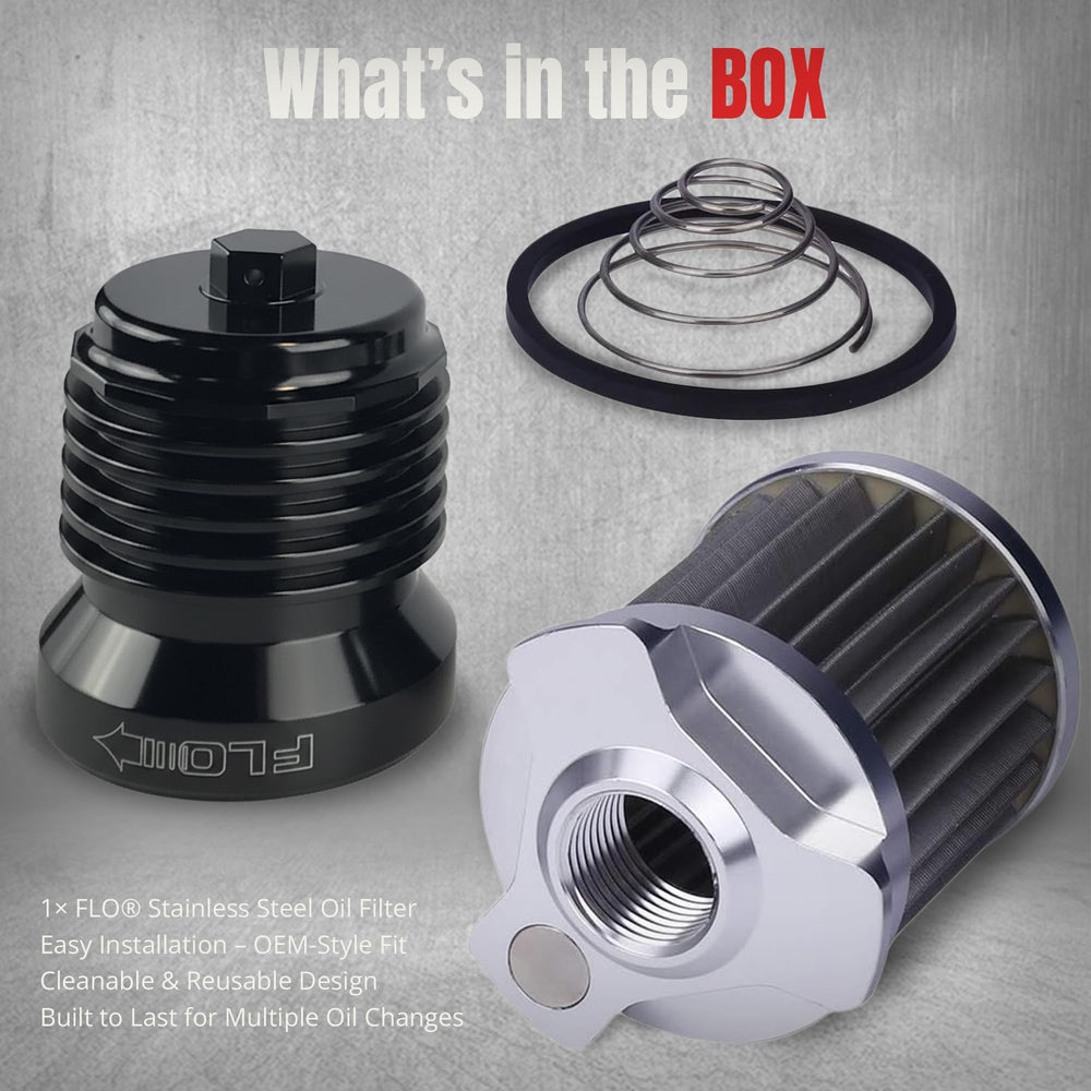 Cleaning and reusing PC Racing FLO filter during maintenance workflow
