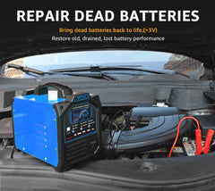 PCHH repair mode reviving a dead battery in a car or boat scenario with safe power delivery