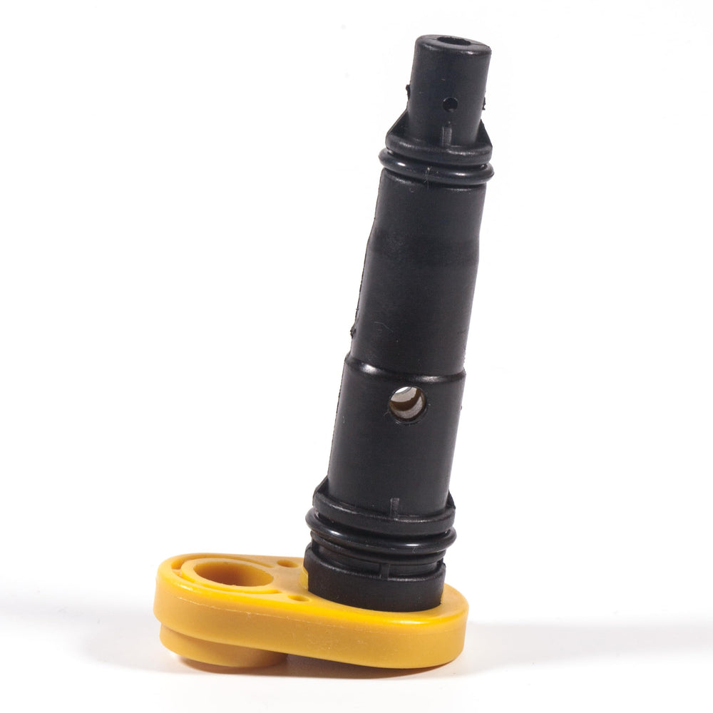 LYNSHINE PCV valve closeup shows durable metal body and gasket interface.