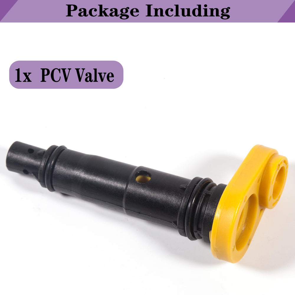 LYNSHINE PCV valve packaging includes two gaskets for quick replacement.