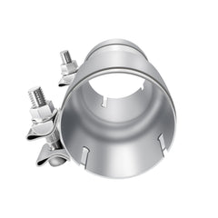 Peastorm stainless steel exhaust adapter with screws for secure fit