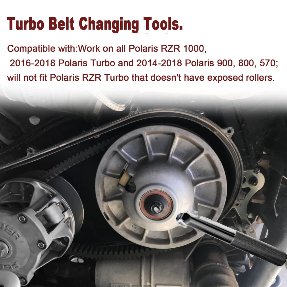PEATOVIE flexible clutch tool shown with Polaris belt task.