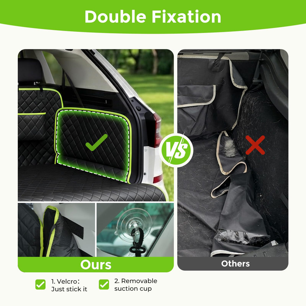 Pecute anti-slip backing keeps mat in place
