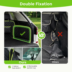 Pecute anti-slip backing keeps mat in place