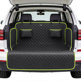 Pecute SUV Cargo Liner with upgraded leather fabric protects the trunk from wear
