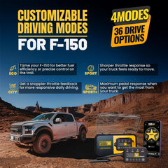 PEDAL COMMANDER Ford F-150 plug-and-play installation requires no drilling.