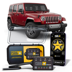 PEDAL COMMANDER Jeep Wrangler JK install: easy plug-and-play throttle controller setup.