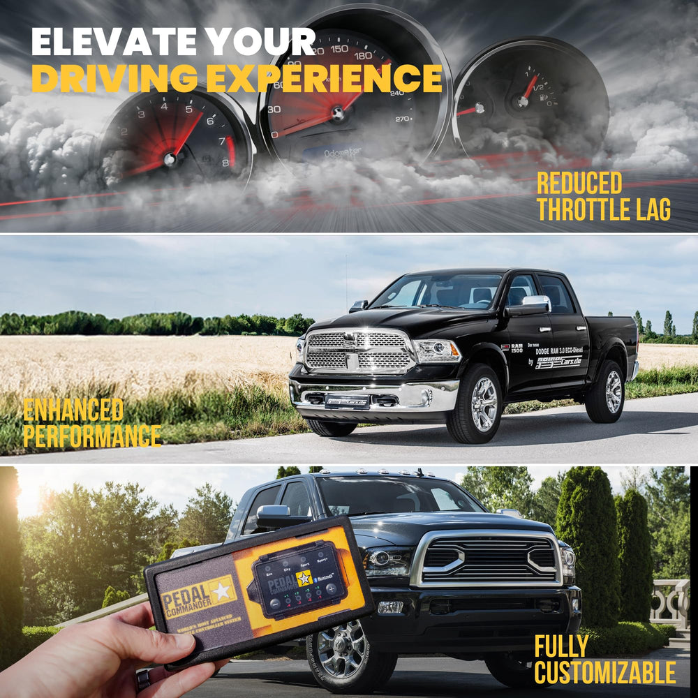 Pedal Commander Ram smartphone control centralizes tuning on the go
