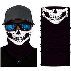 Peicees skull face masks pack providing versatile outdoor face protection.