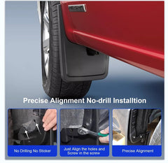 Peleus mud flaps Ford F-150 rear-right reduce debris reaching the chassis