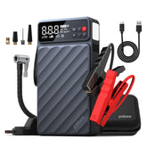 Pelsee 3500A jump starter with tire monitor for quick vehicle boosts