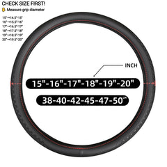 PEMUUOI inner-rubber-ring anti-slip texture improves grip in rain or heat.