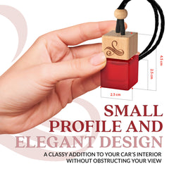 Perfa long-lasting fragrance visual, up to months of consistent aroma in daily driving.