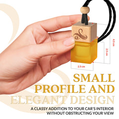 Gift box presentation makes this a stylish auto fragrance gift.