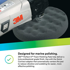 Perfect-It 8in pad delivers a professional-grade finish on automotive surfaces.