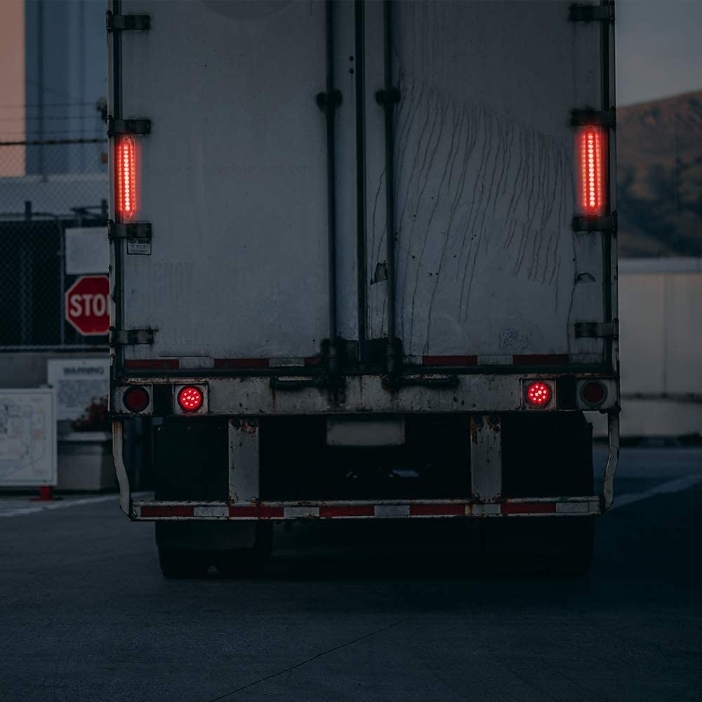 PerfecTech brake-turn-tail lights boost visibility on road and water.