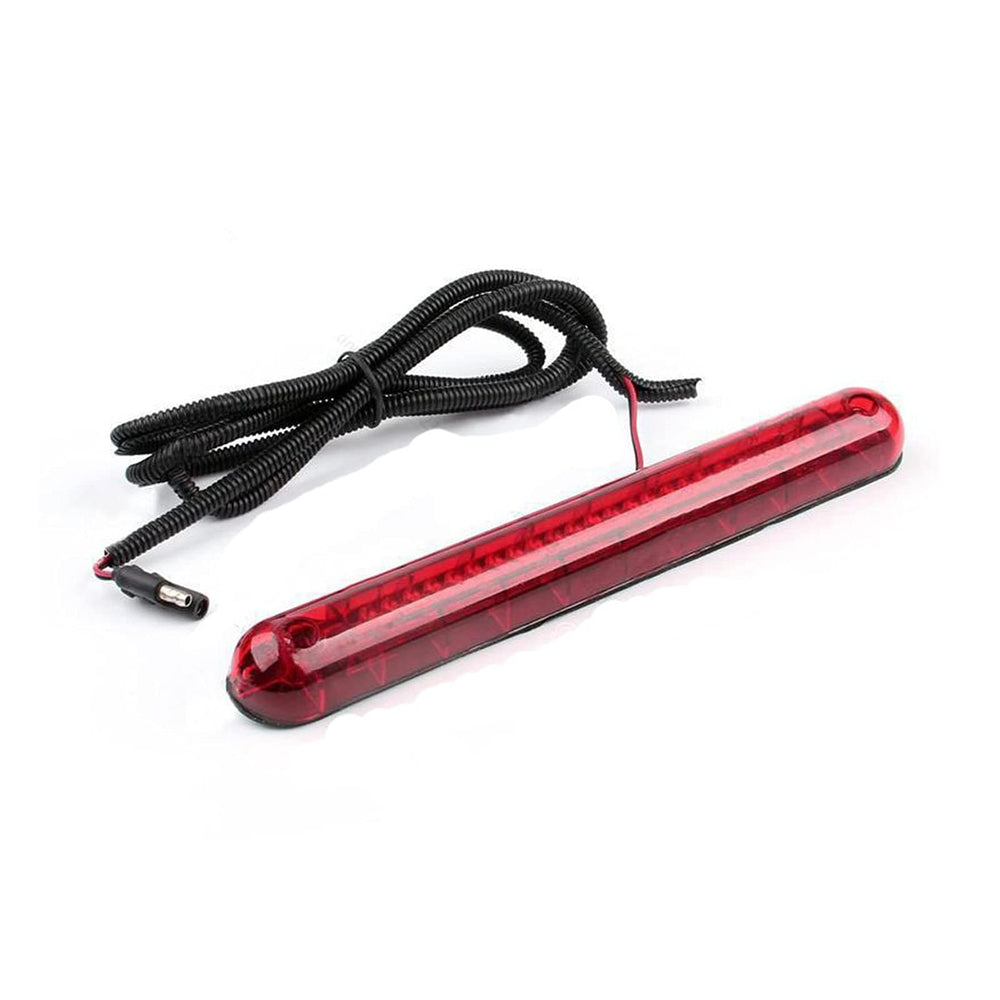 PerfecTech red 24 LED brake light close-up, high-visibility rear signal