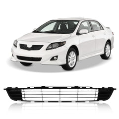 Perfit Liner front bumper lower grille for Toyota Corolla 2009-2010 enhances fit and style.